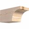 Ekena Millwork Huntington Smooth Rafter Tail, Douglas Fir, 5 1/2"W x 6"H x 12"L RFT06X06X12HUN00SDF - alternate 1